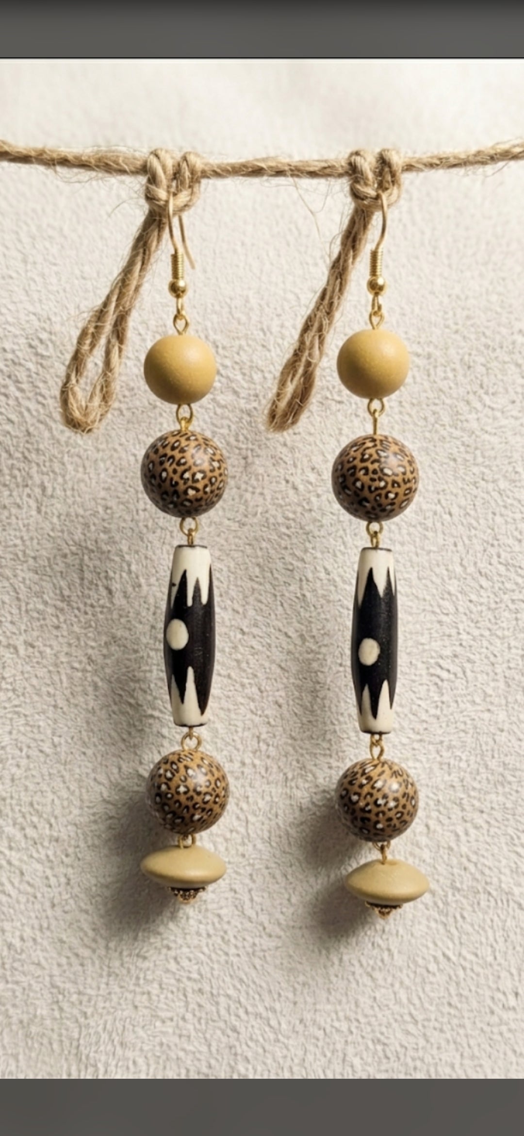 Heritage Tribal Drop Earrings