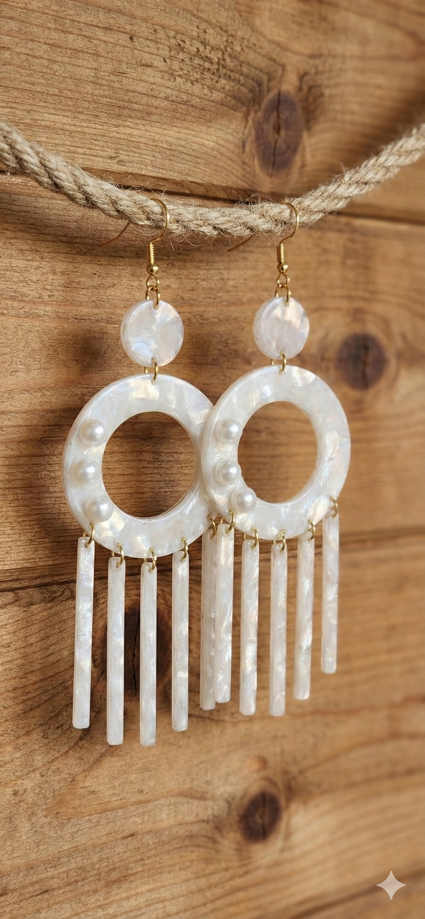 Pearl Chandelier Drop Earrings