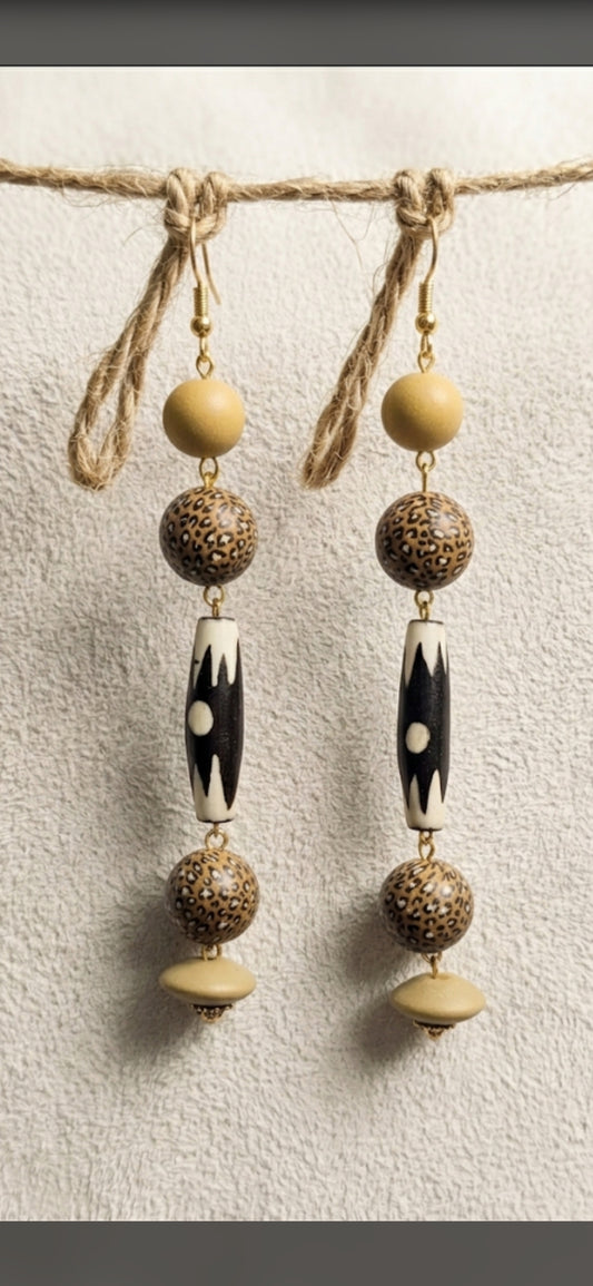 Heritage Tribal Drop Earrings