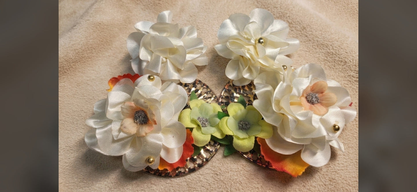 Full Bloom Garden Statement Earrings
