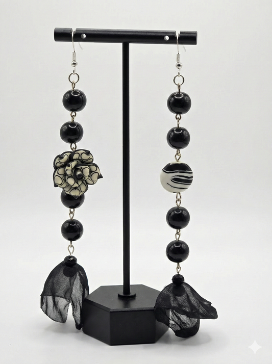 Rebel After Dark Drop Earrings