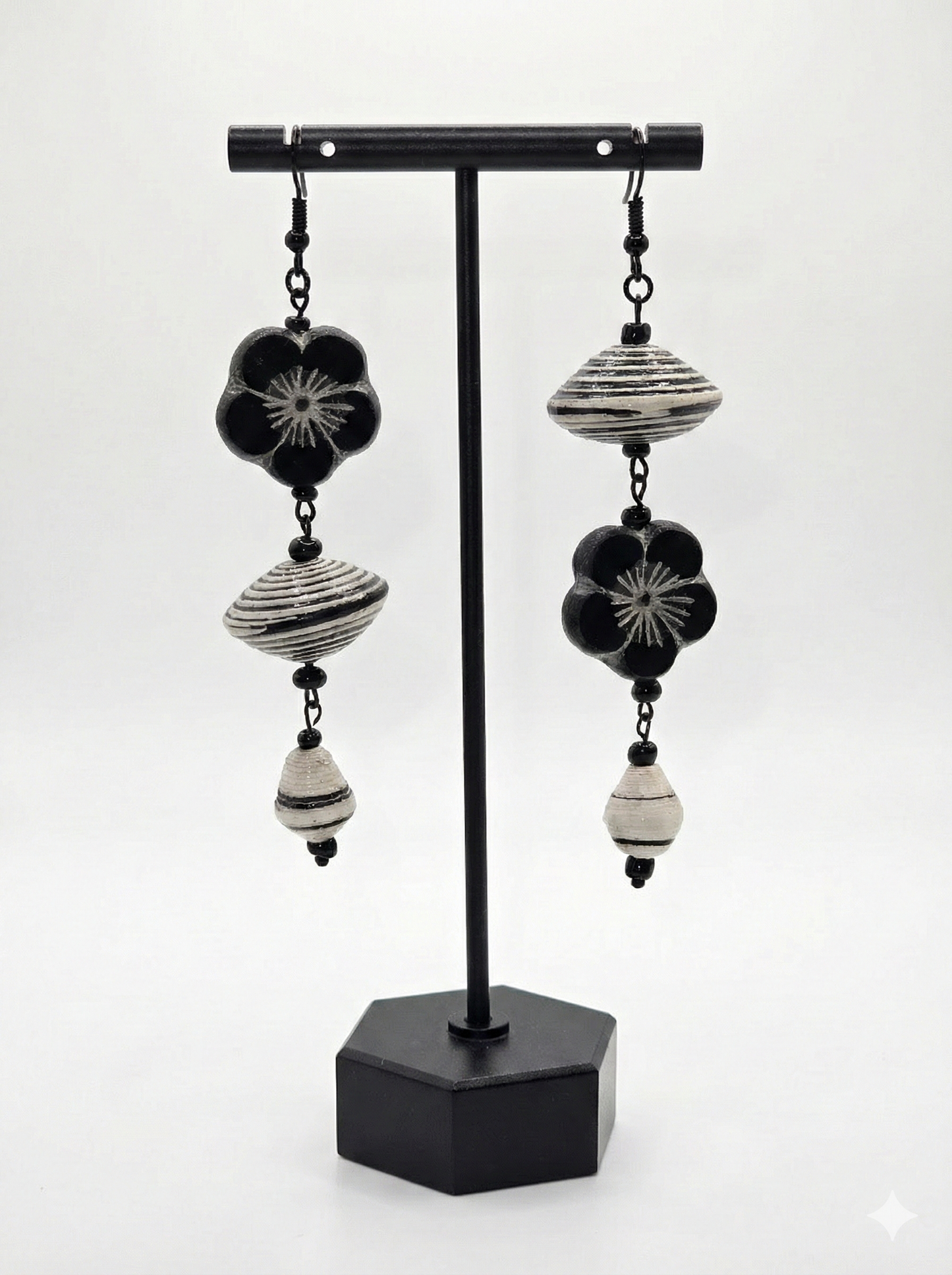 Midnight Whimsy Drop Earrings